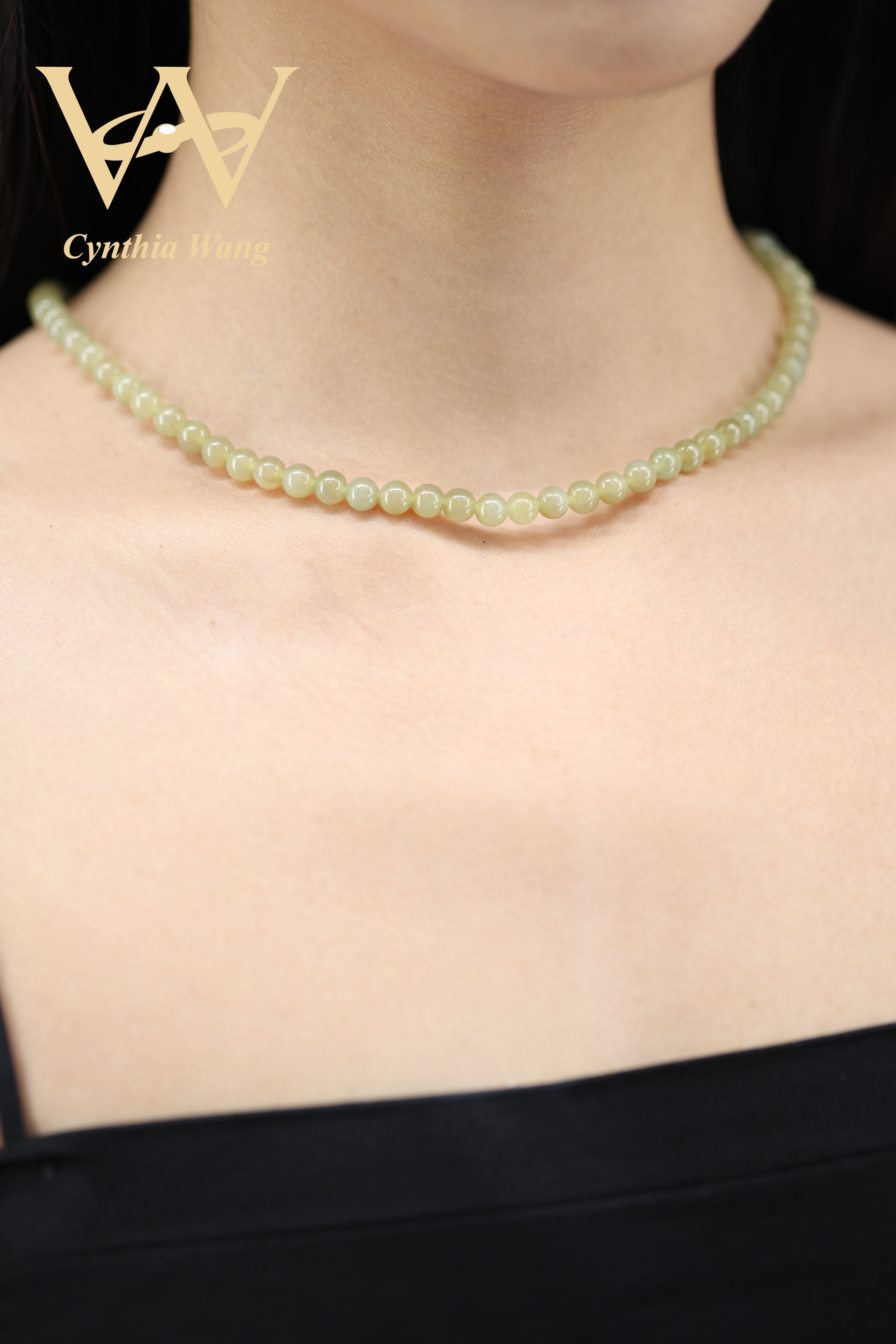 'Green Mile Miracle' Jade Choker