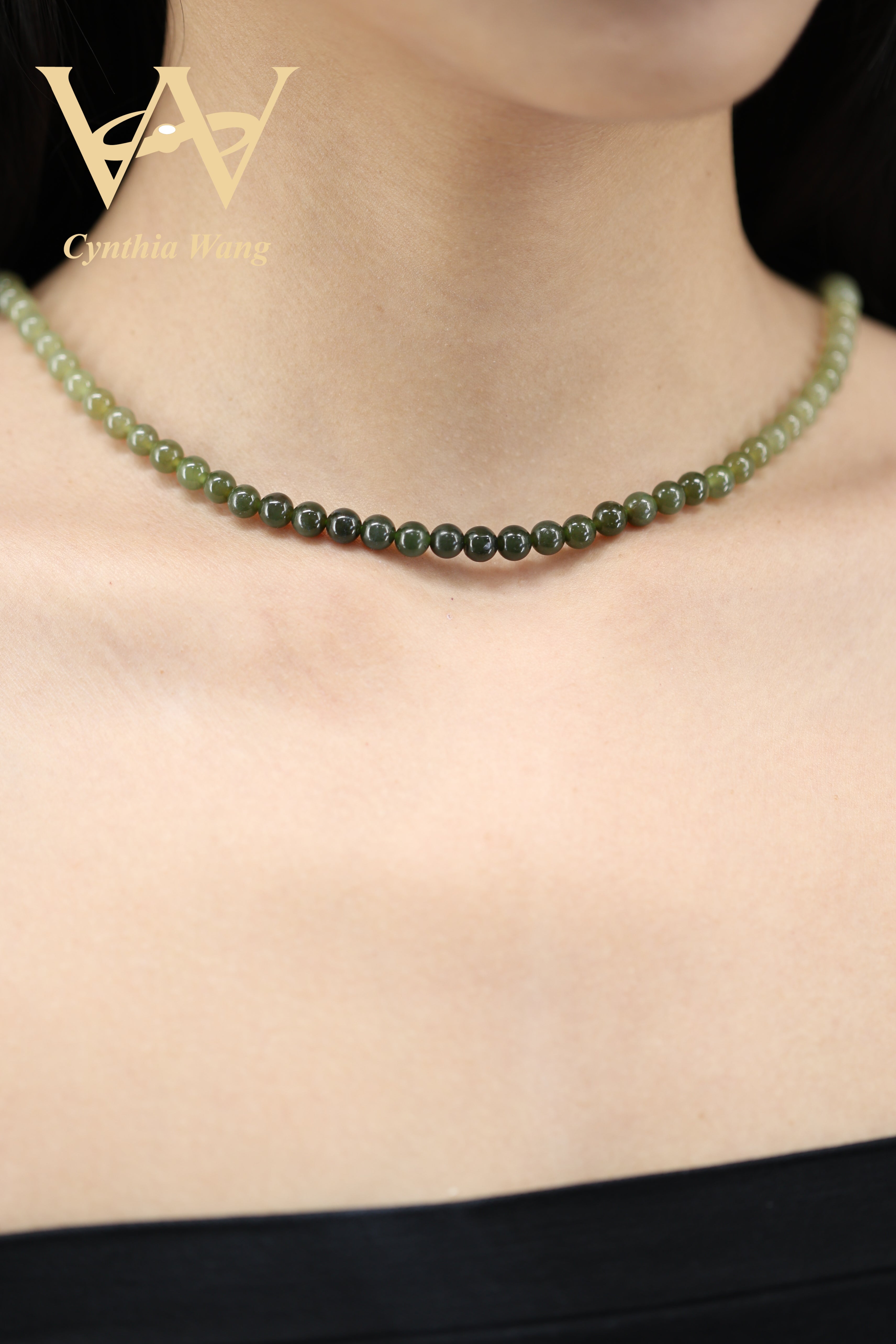 'Green Mile Miracle' Jade Choker
