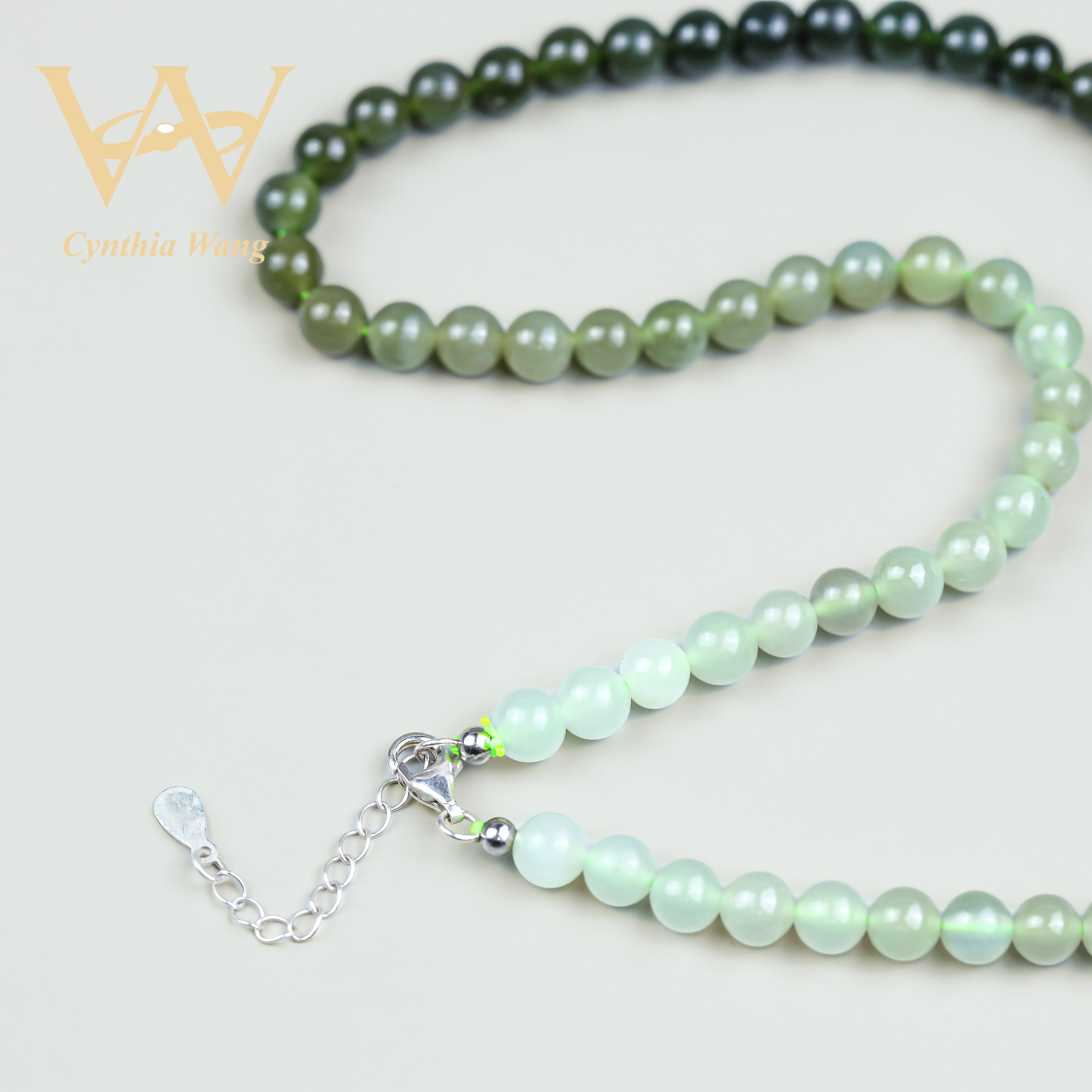 'Green Mile Miracle' Jade Choker