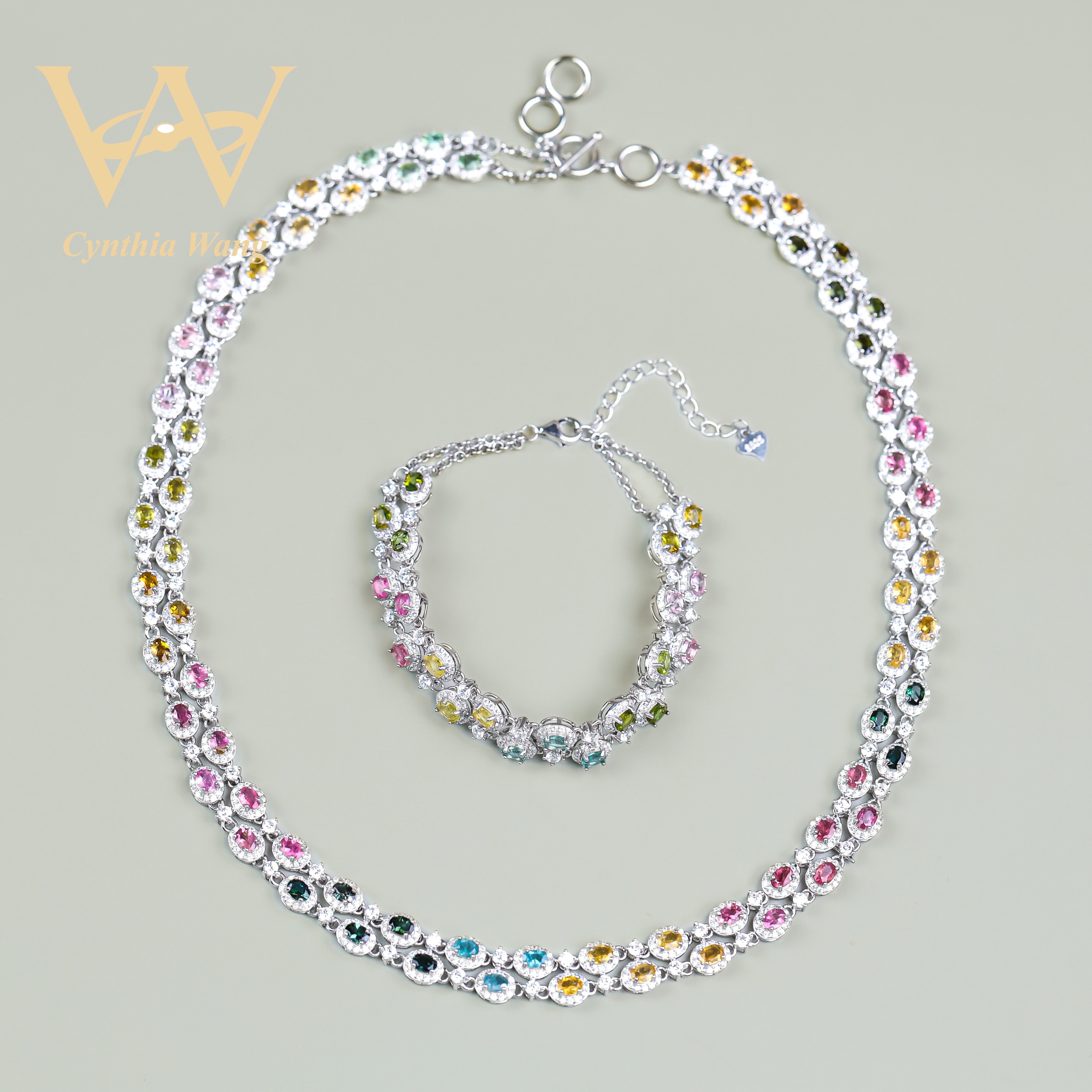 'Queen' Tourmaline Jewelry Set