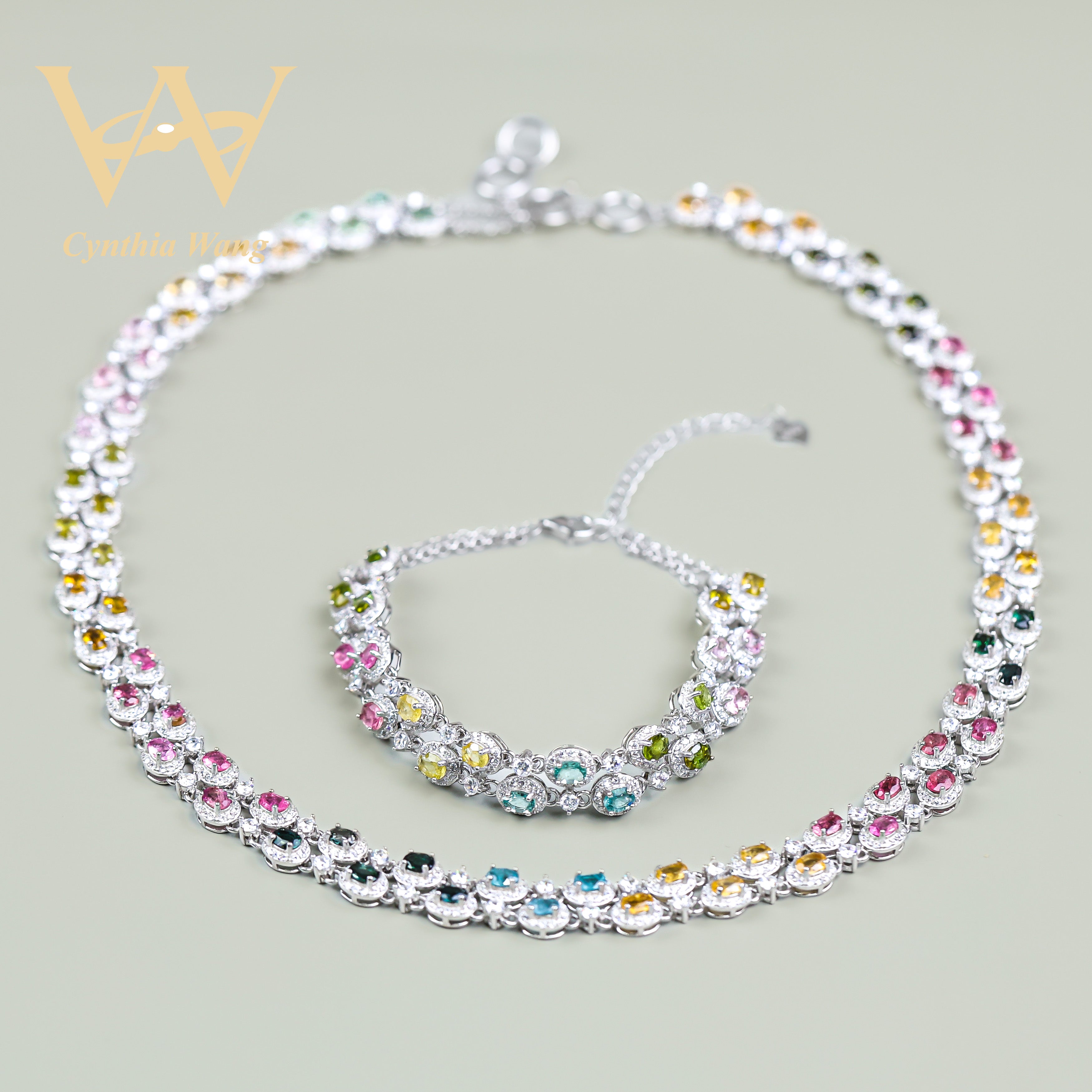 'Queen' Tourmaline Jewelry Set