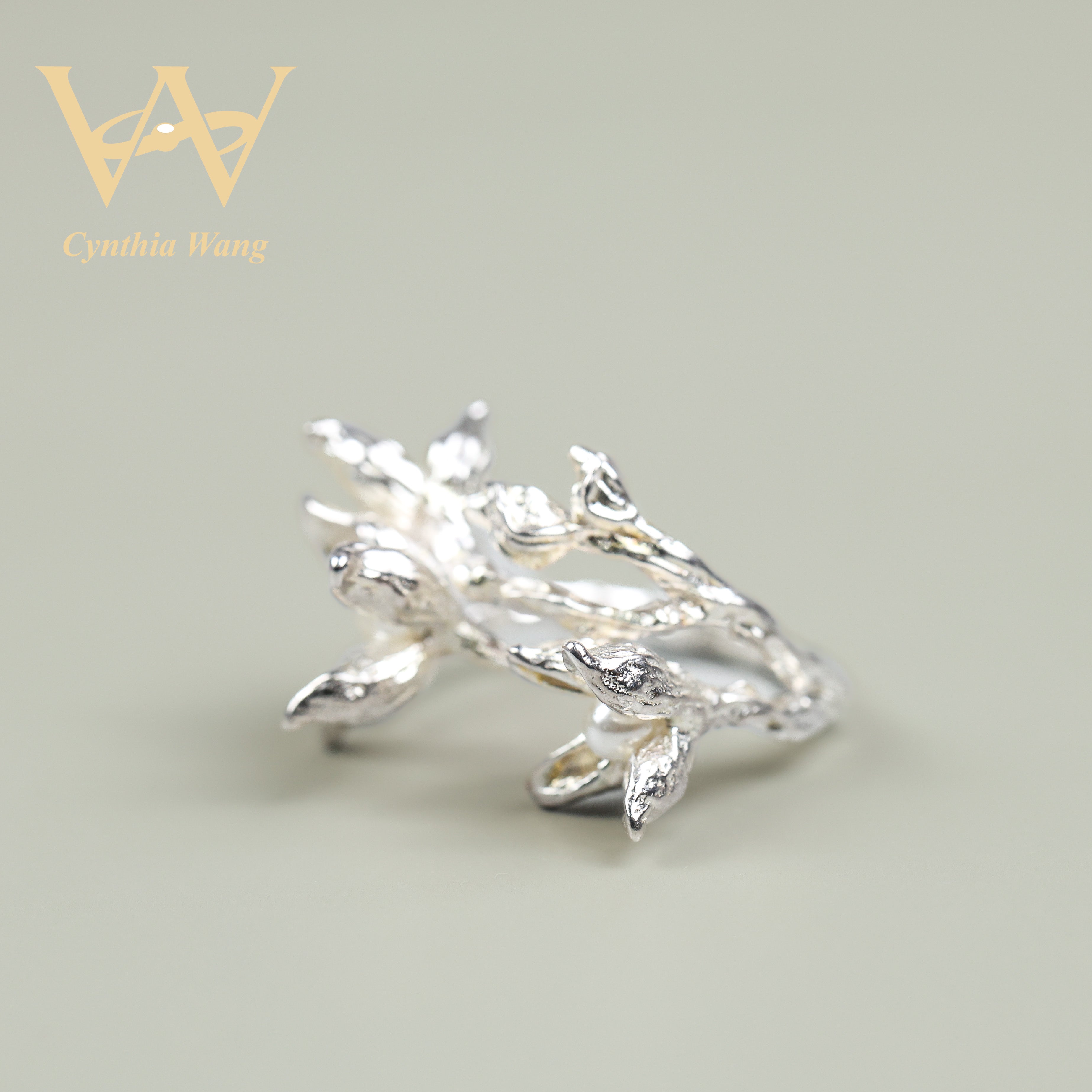 'Flower in Dream' Sterling Silver Ring