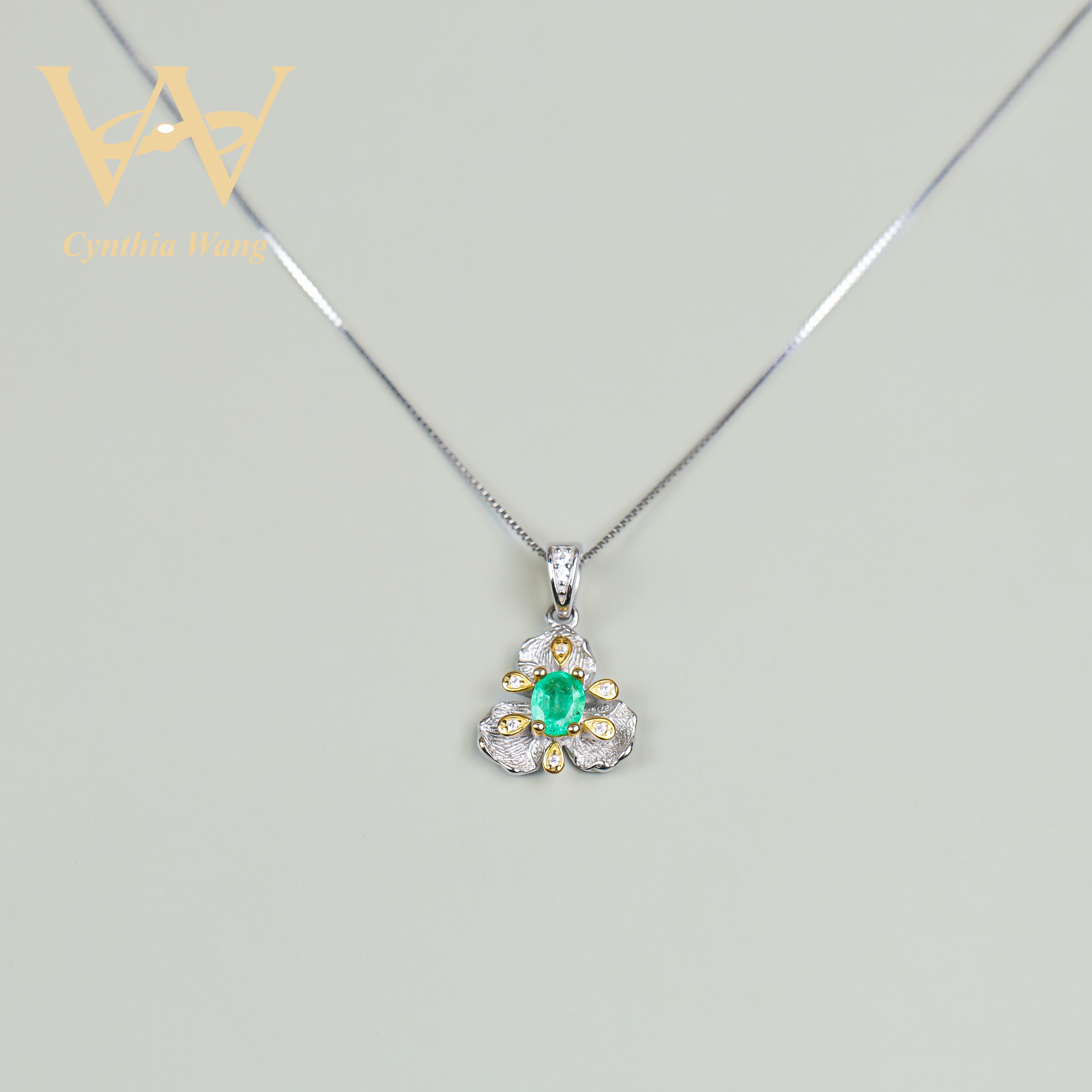 'Lush Luck' Emerald Necklace