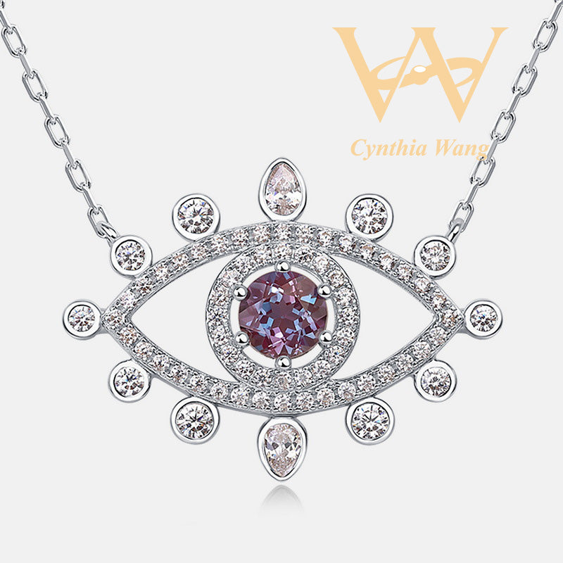 'Evil Eye' Alexandrite Necklace