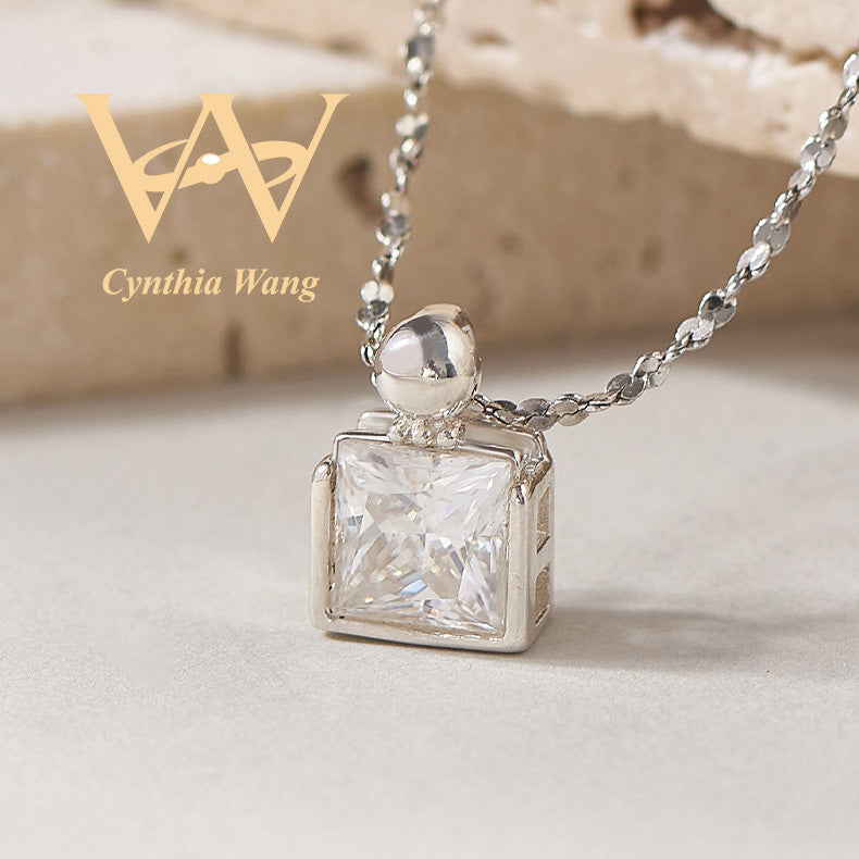 'Princess Gift' Moissanite Pendant