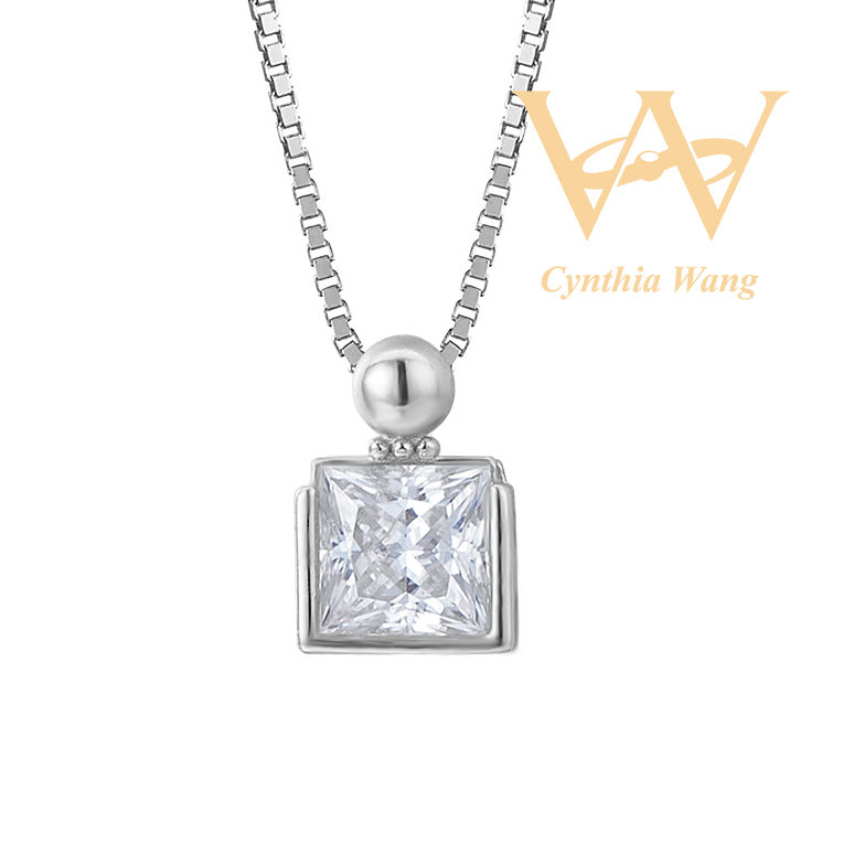 'Princess Gift' Moissanite Pendant