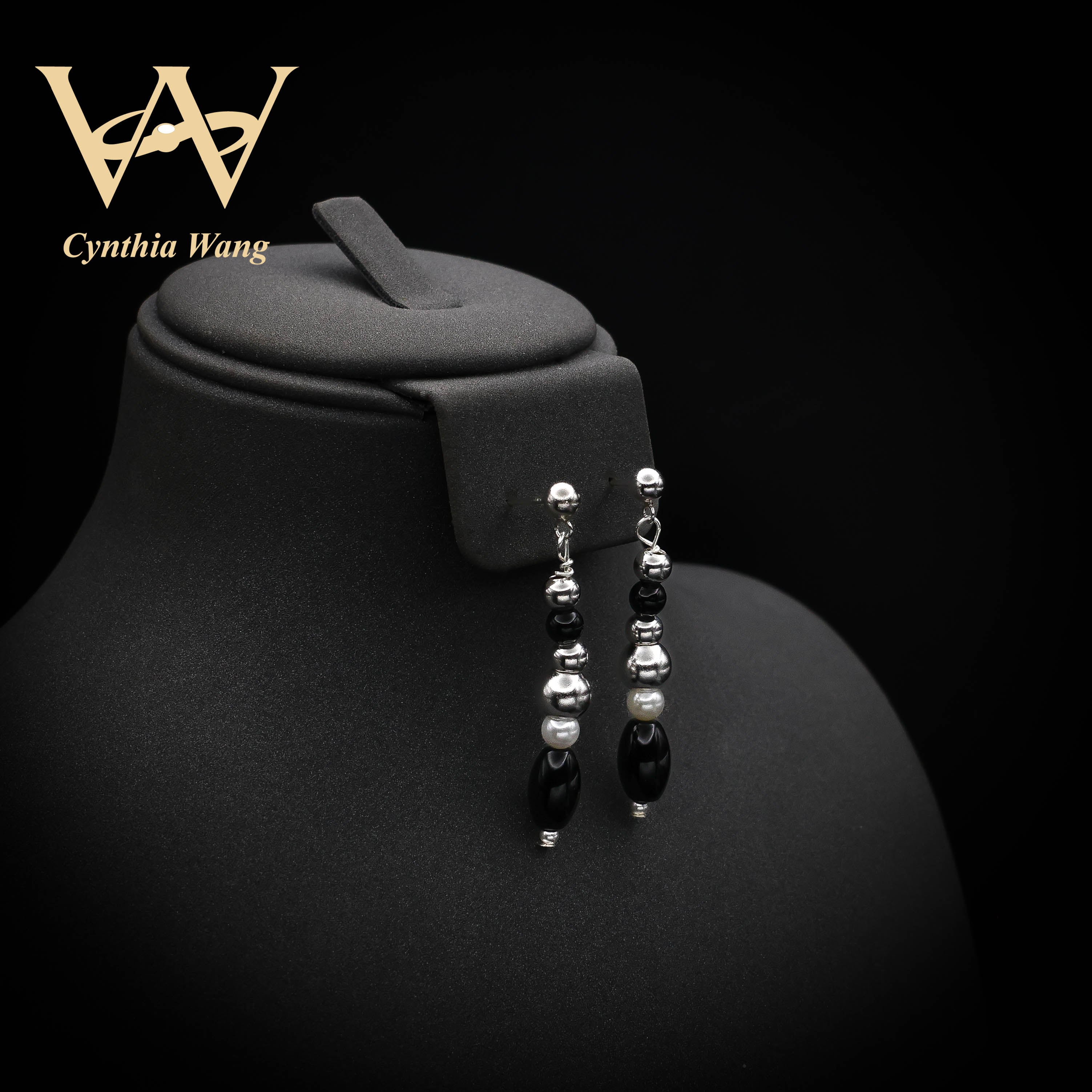 'Twilight Star River Dream' Obsidian Jewelry Set