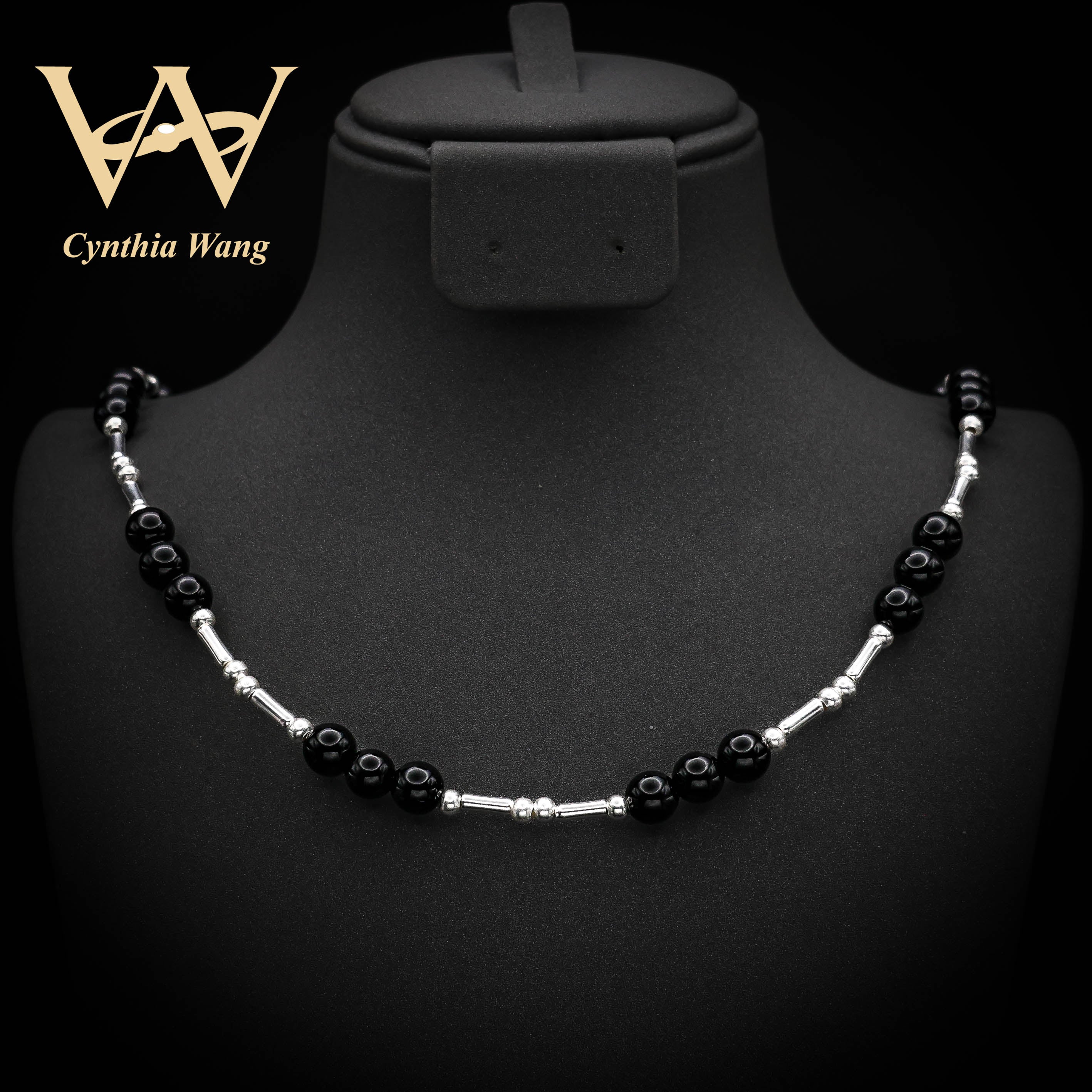 'Twilight Star River Dream' Obsidian Jewelry Set