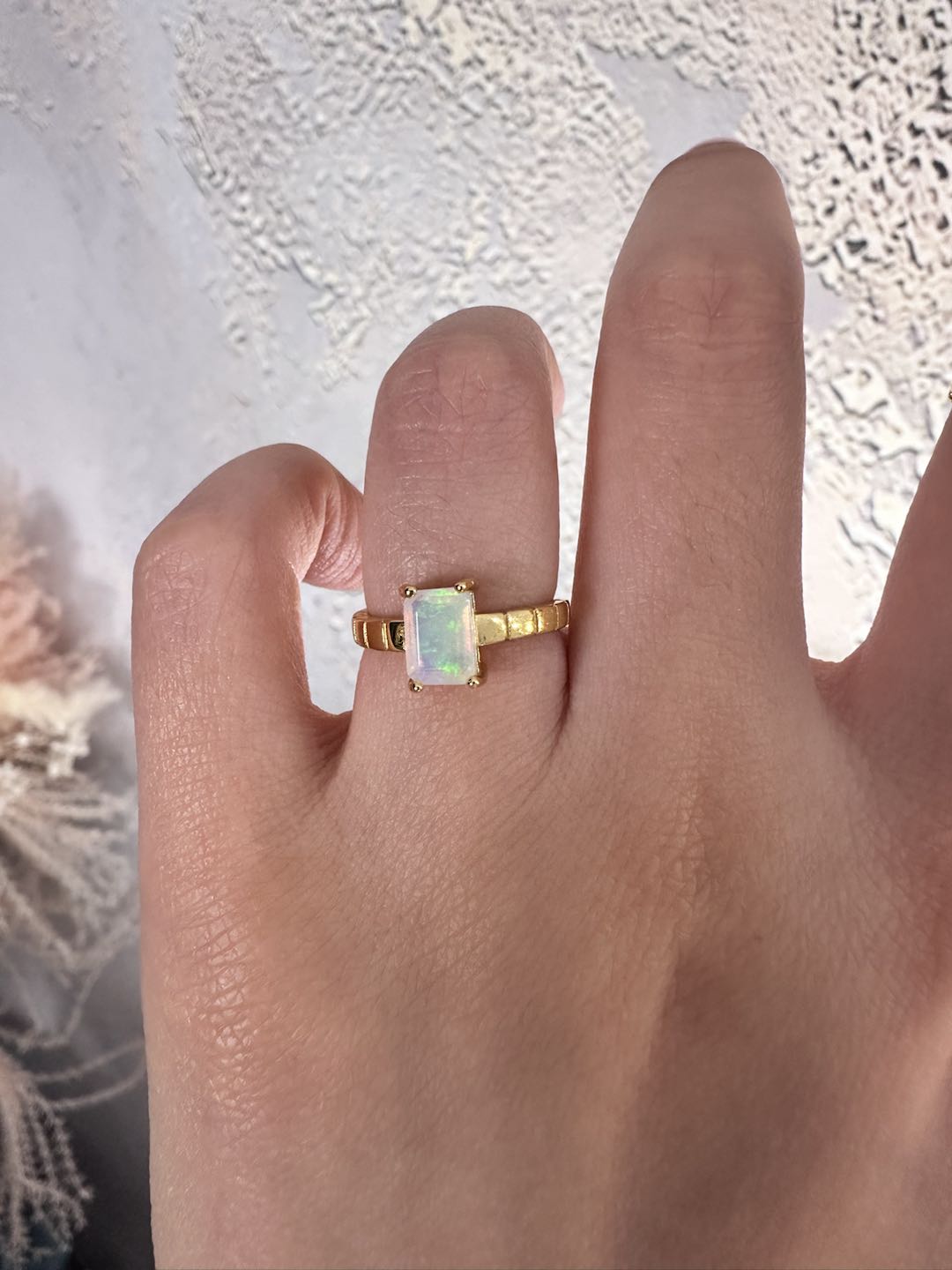 'Brilliant Inheritance' Opal Ring