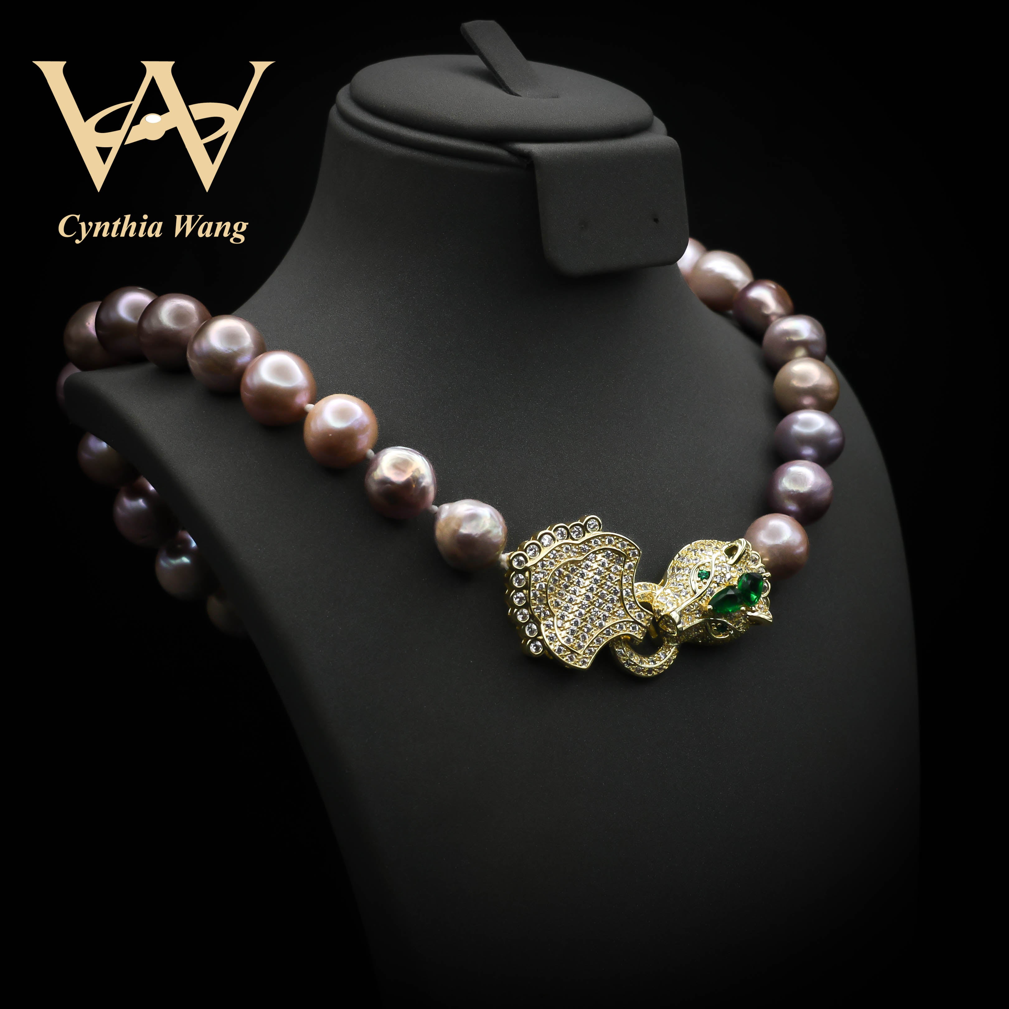 'Wild Cheetah' Pearl Jewelry Set
