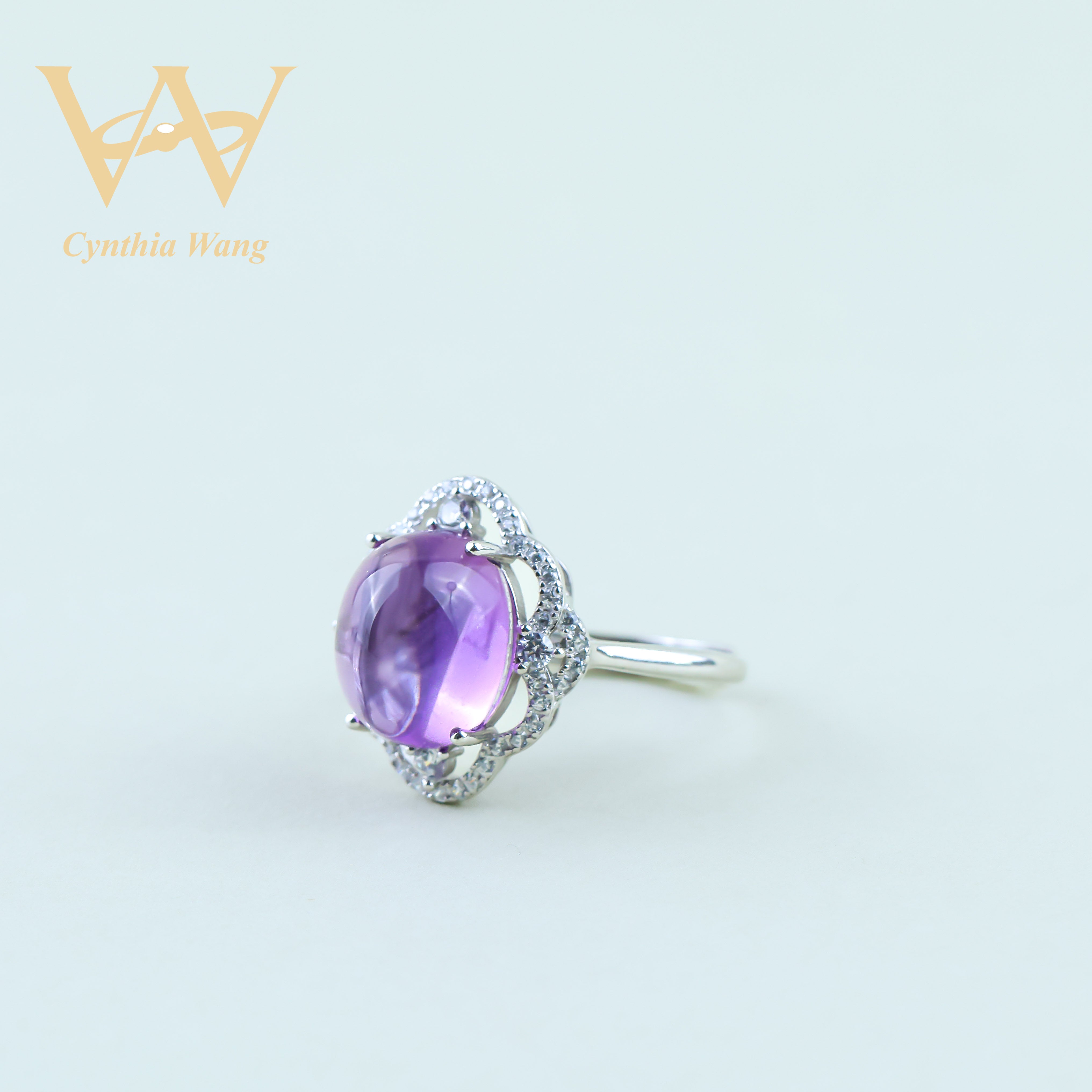 'Violet Love' Amethyst Jewelry Set