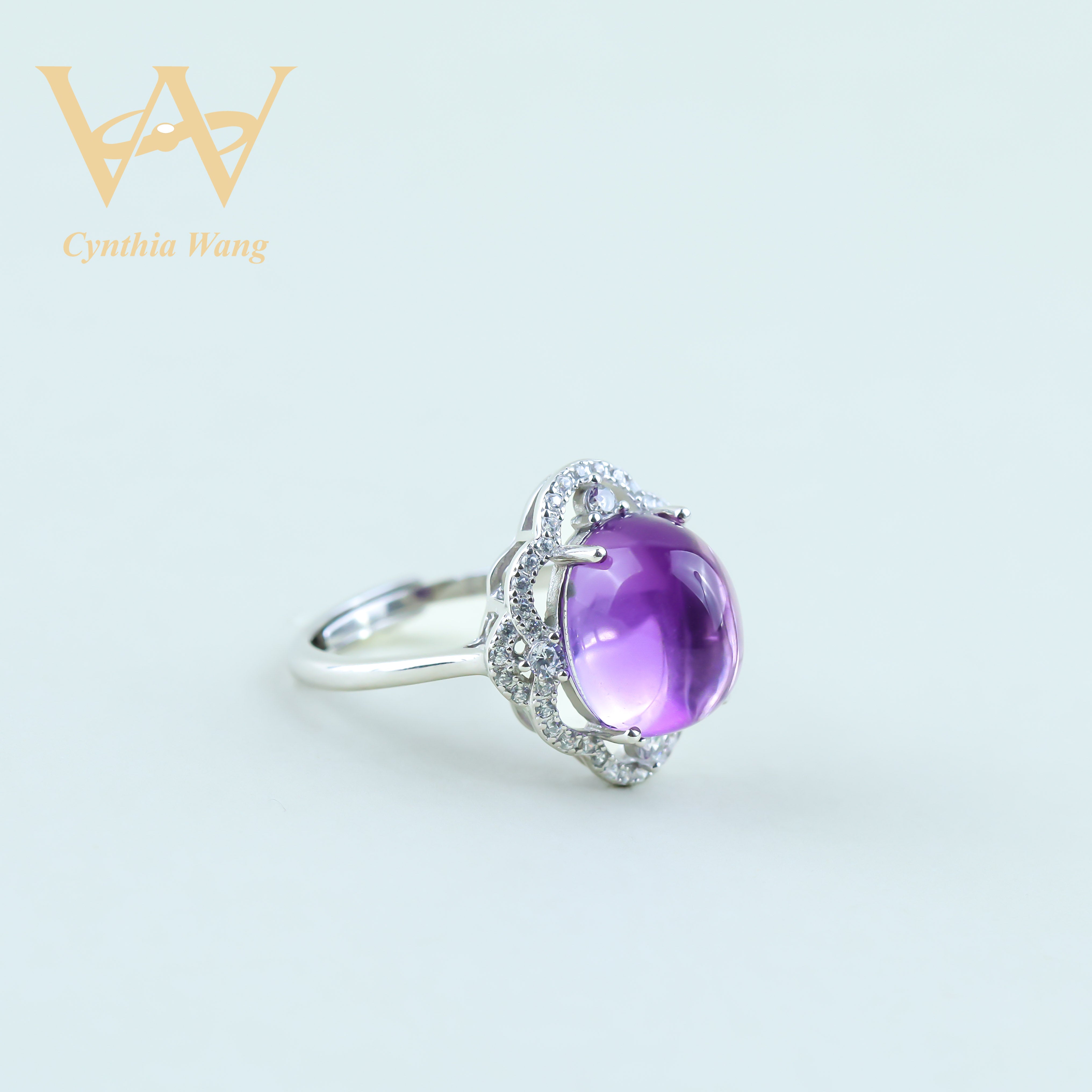 'Violet Love' Amethyst Jewelry Set