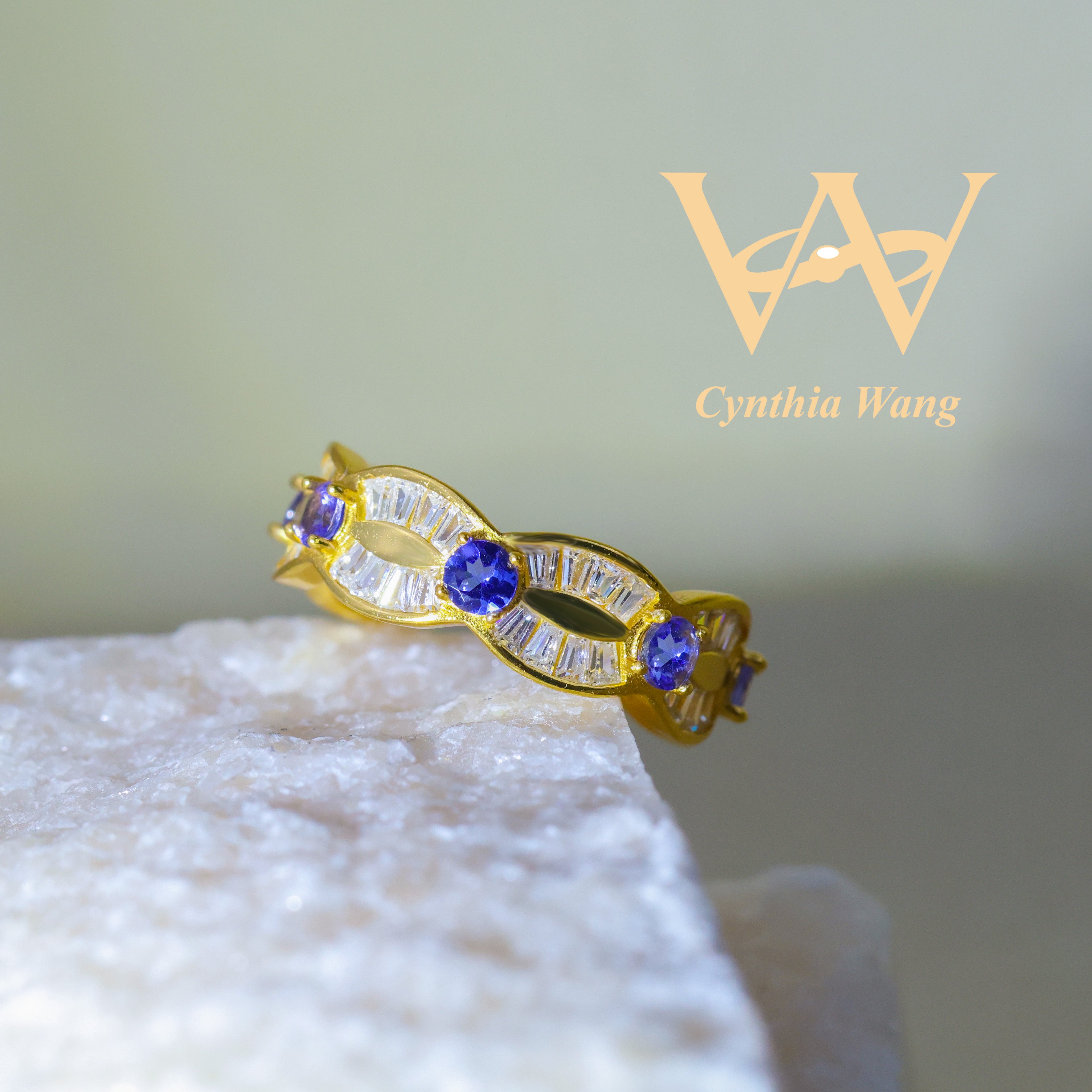 'Sky Full of Stars' Tanzanite Ring