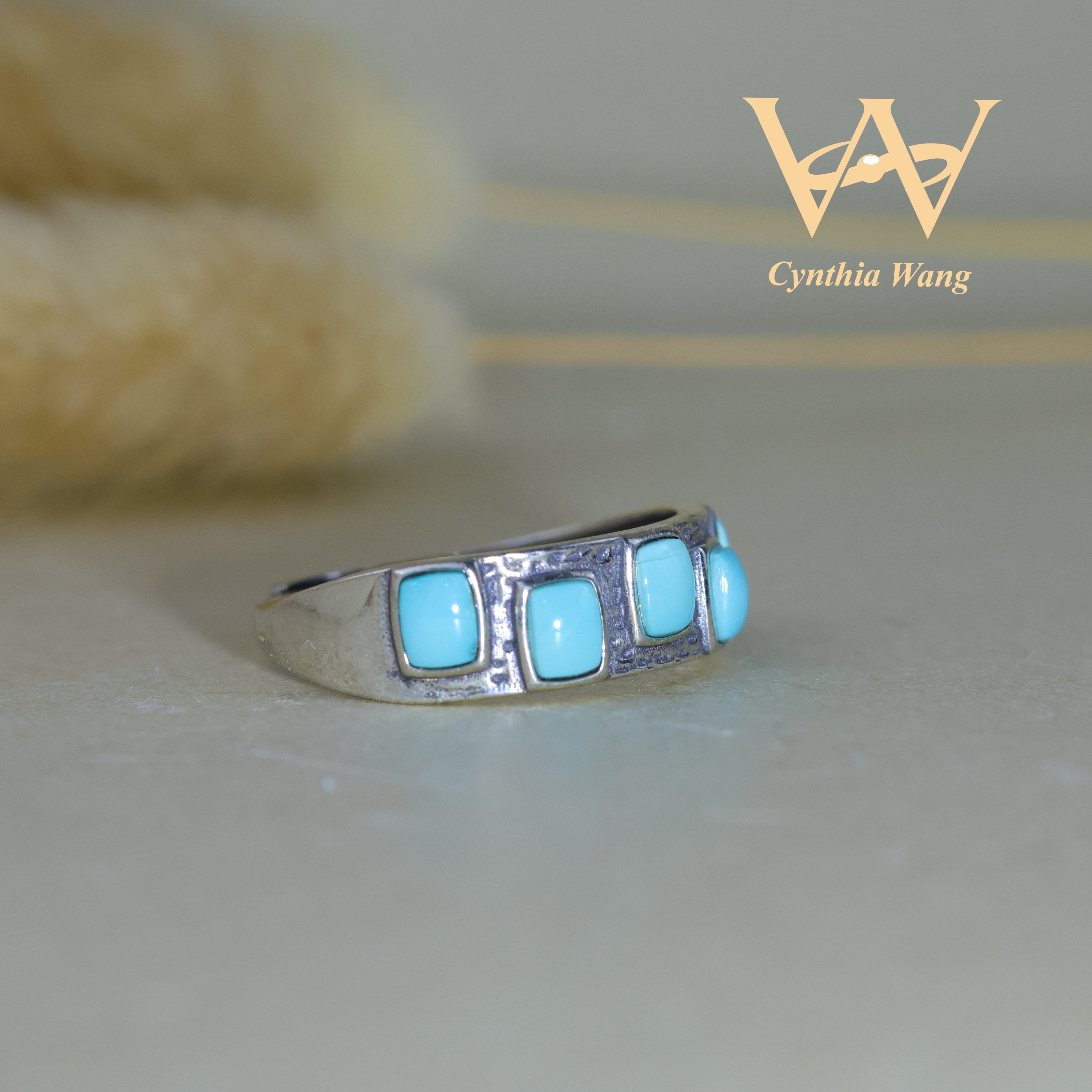 'Nature's Masterpiece' Turquoise Ring