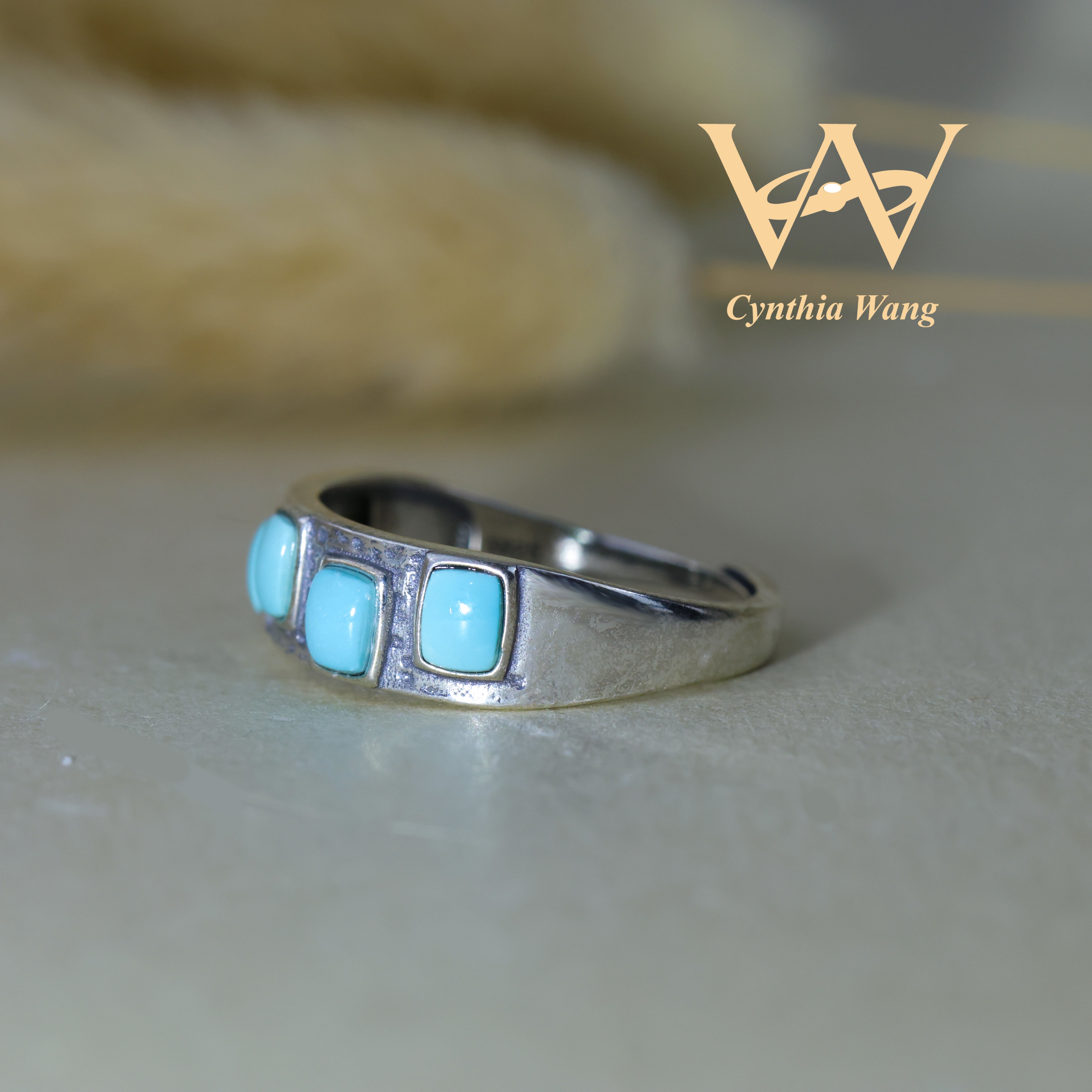 'Nature's Masterpiece' Turquoise Ring