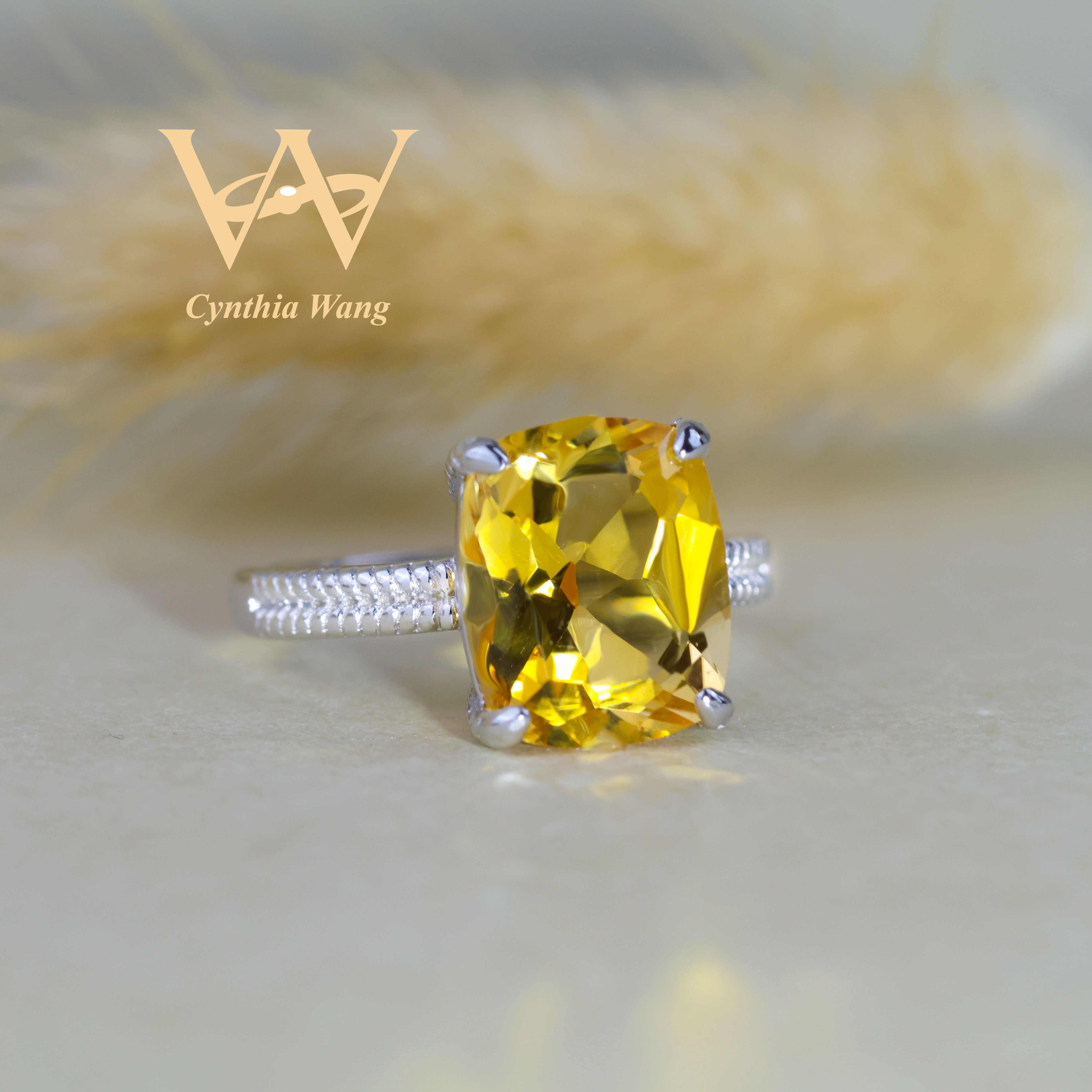 'Luminous Legacy' Citrine Ring