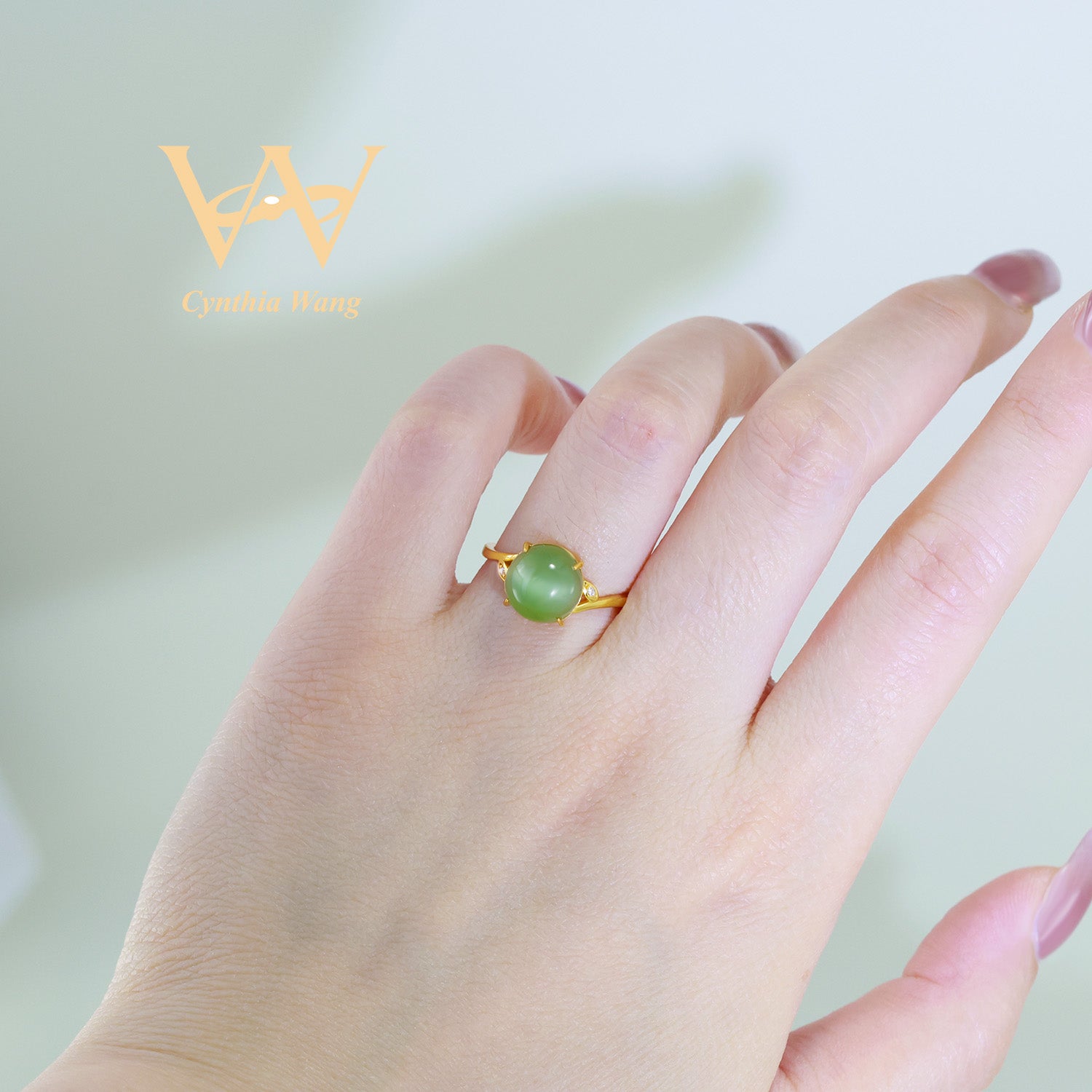 'Cat's Eye Enchantment' Jade Ring