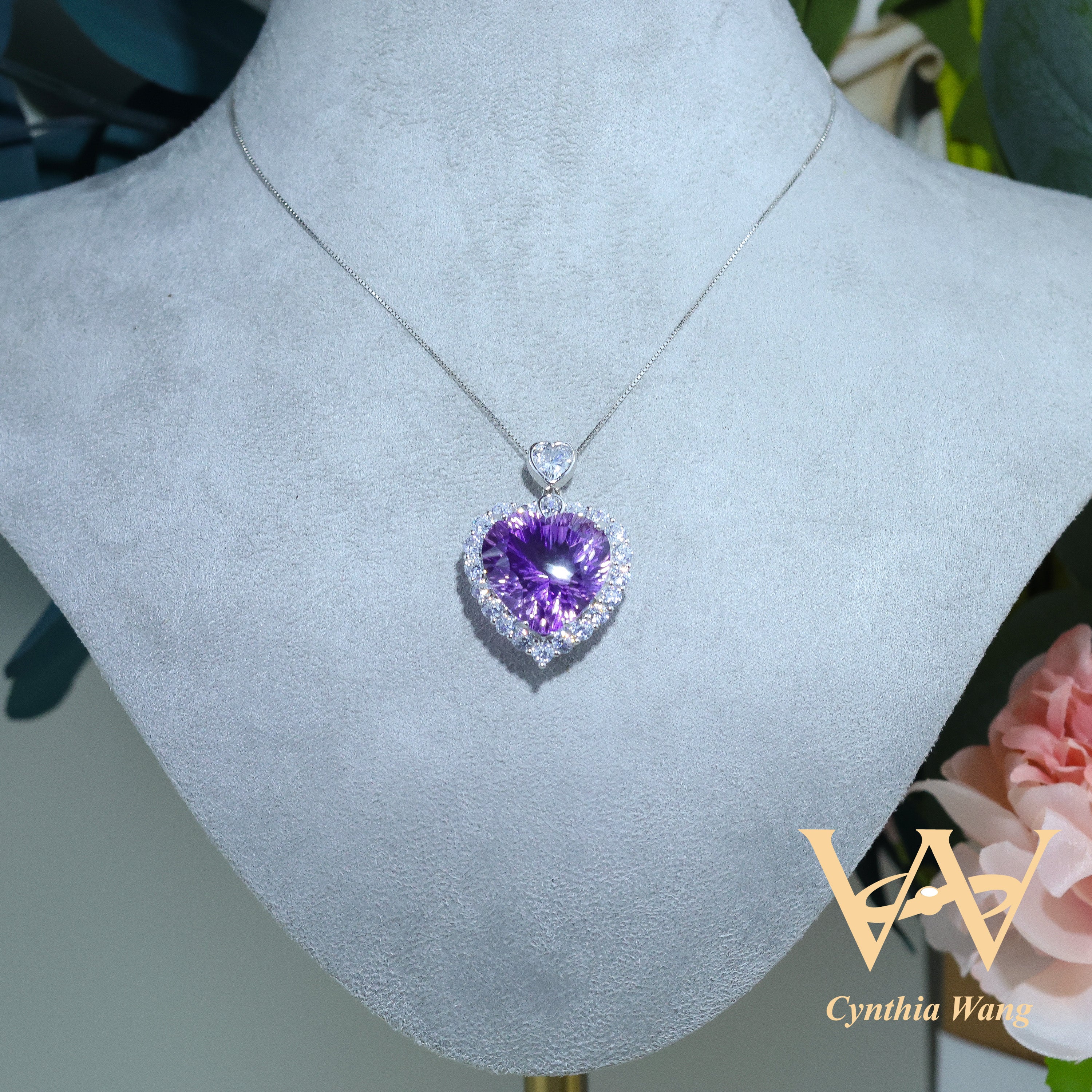 'Purple Love' Amethyst Pendant