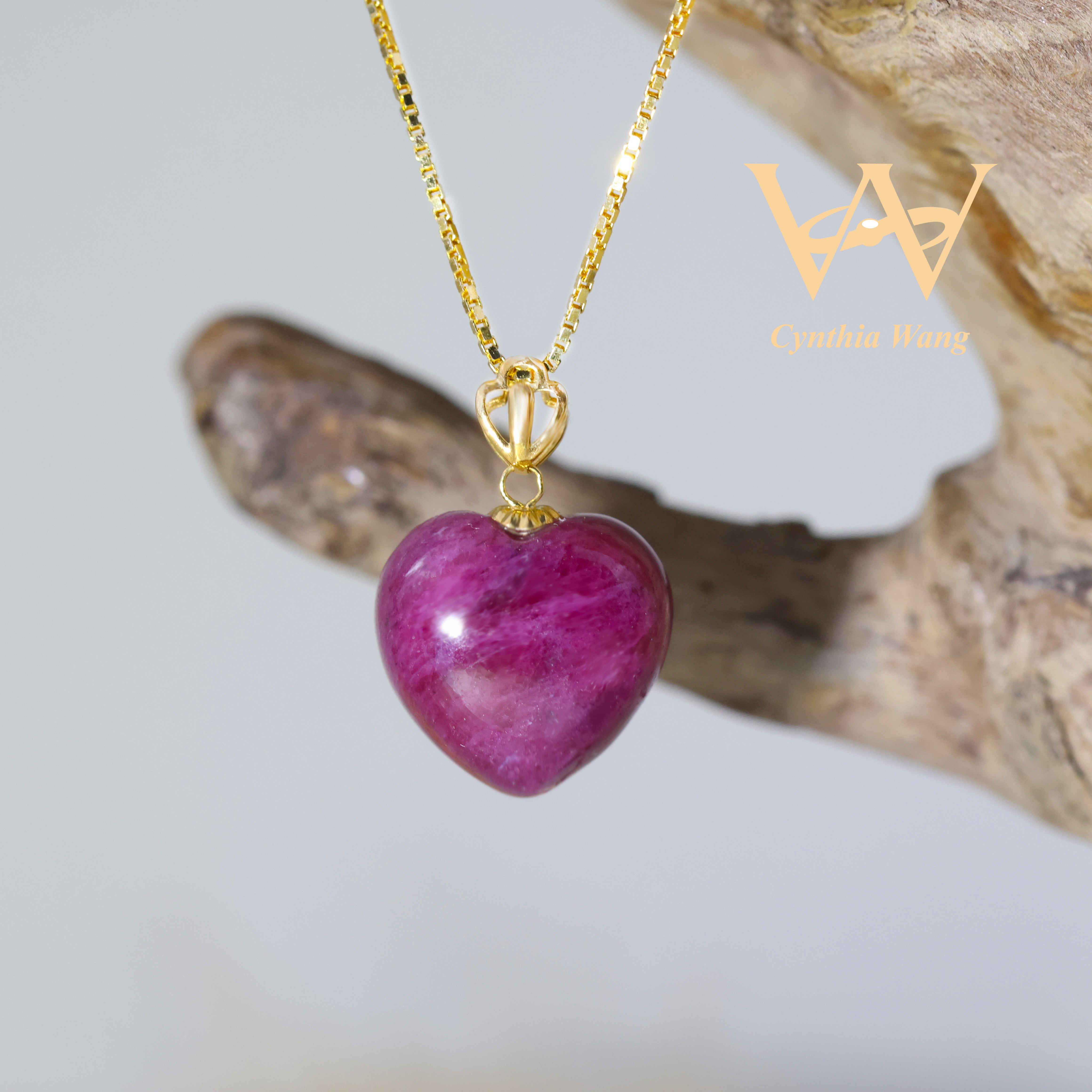 'Scarlet Love' Star Ruby Pendant