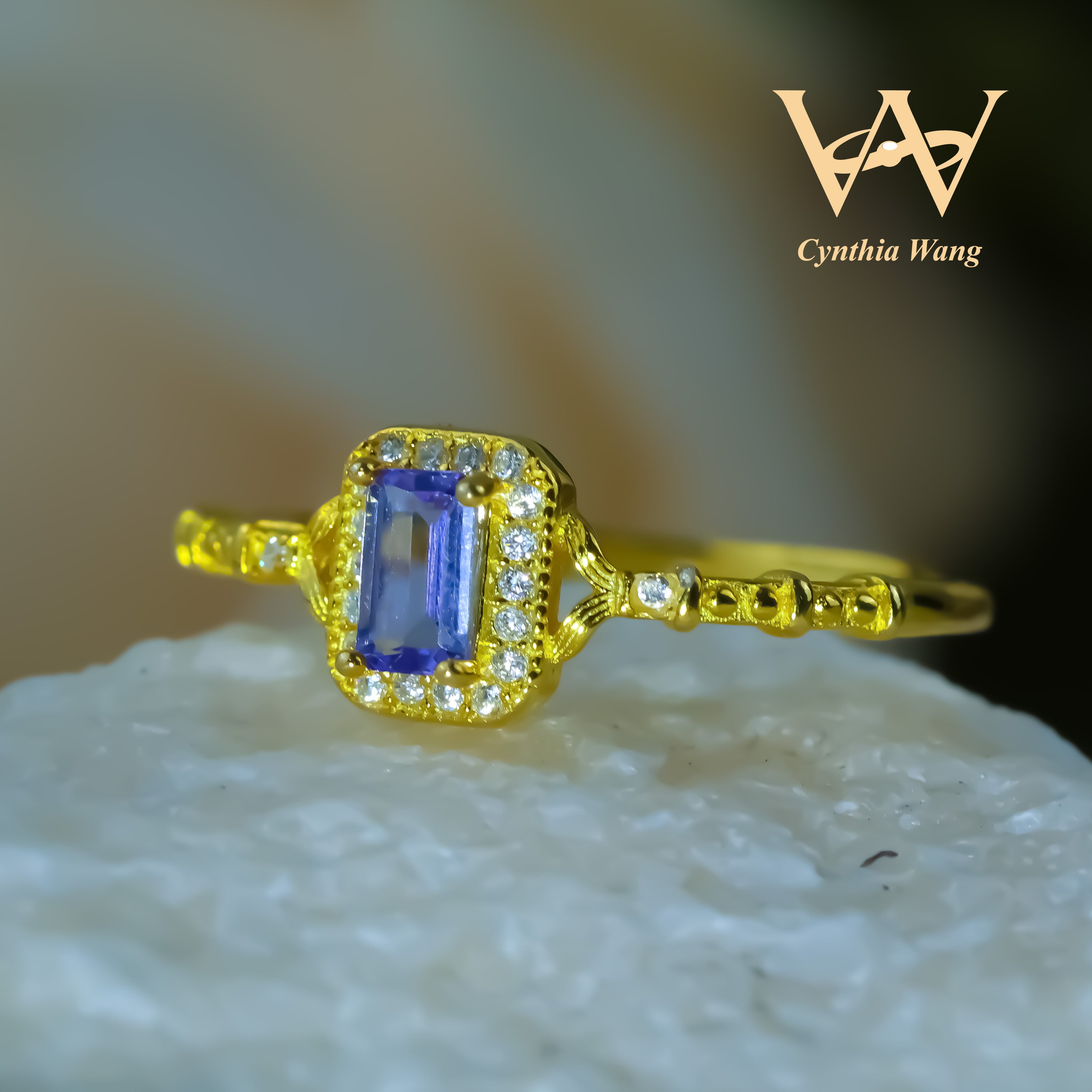 'Starry Fantasy' Tanzanite Ring