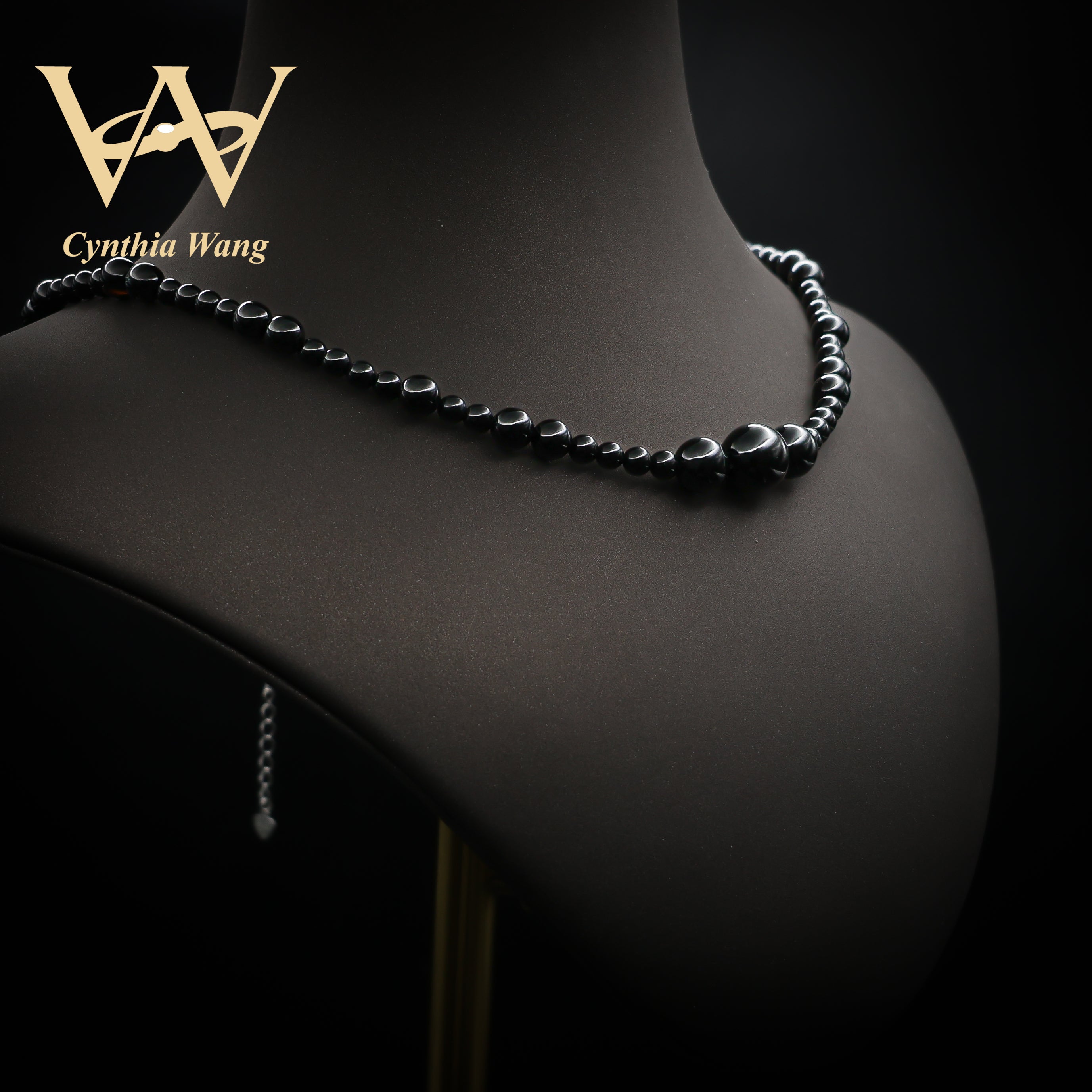 'Wild Black Currant' Black Onyx Necklace