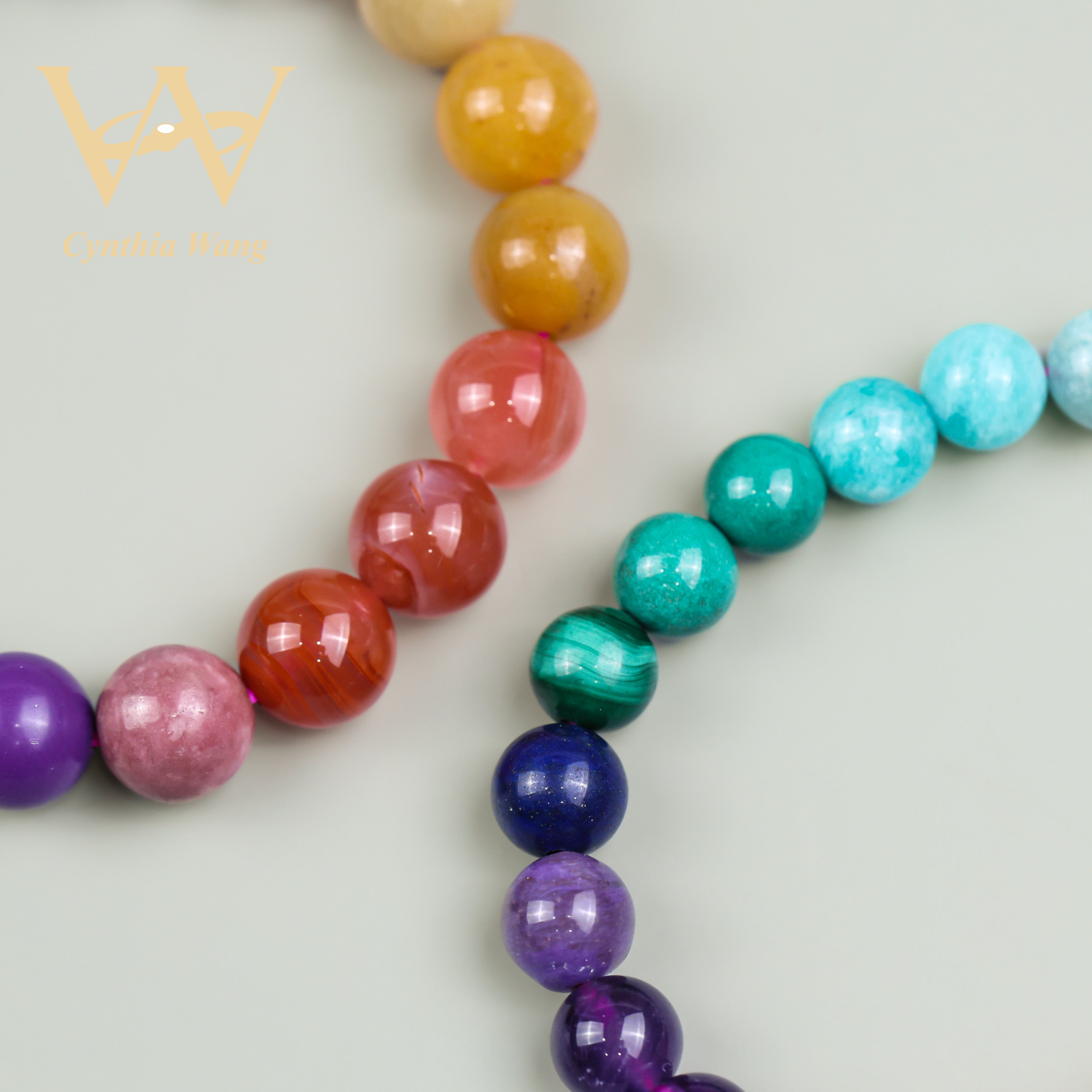 'Colorful Holy Light' Gems Bracelet