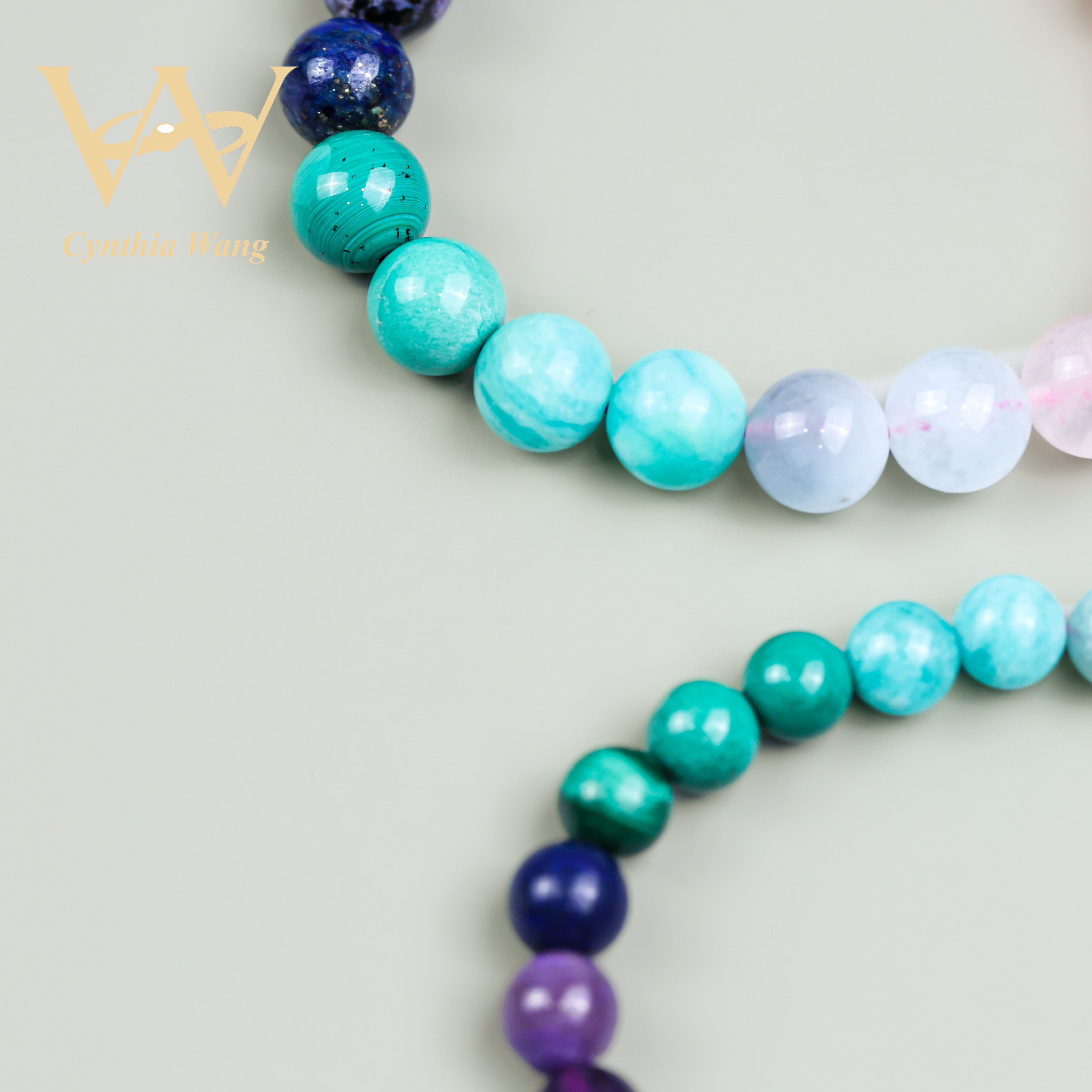 'Colorful Holy Light' Gems Bracelet