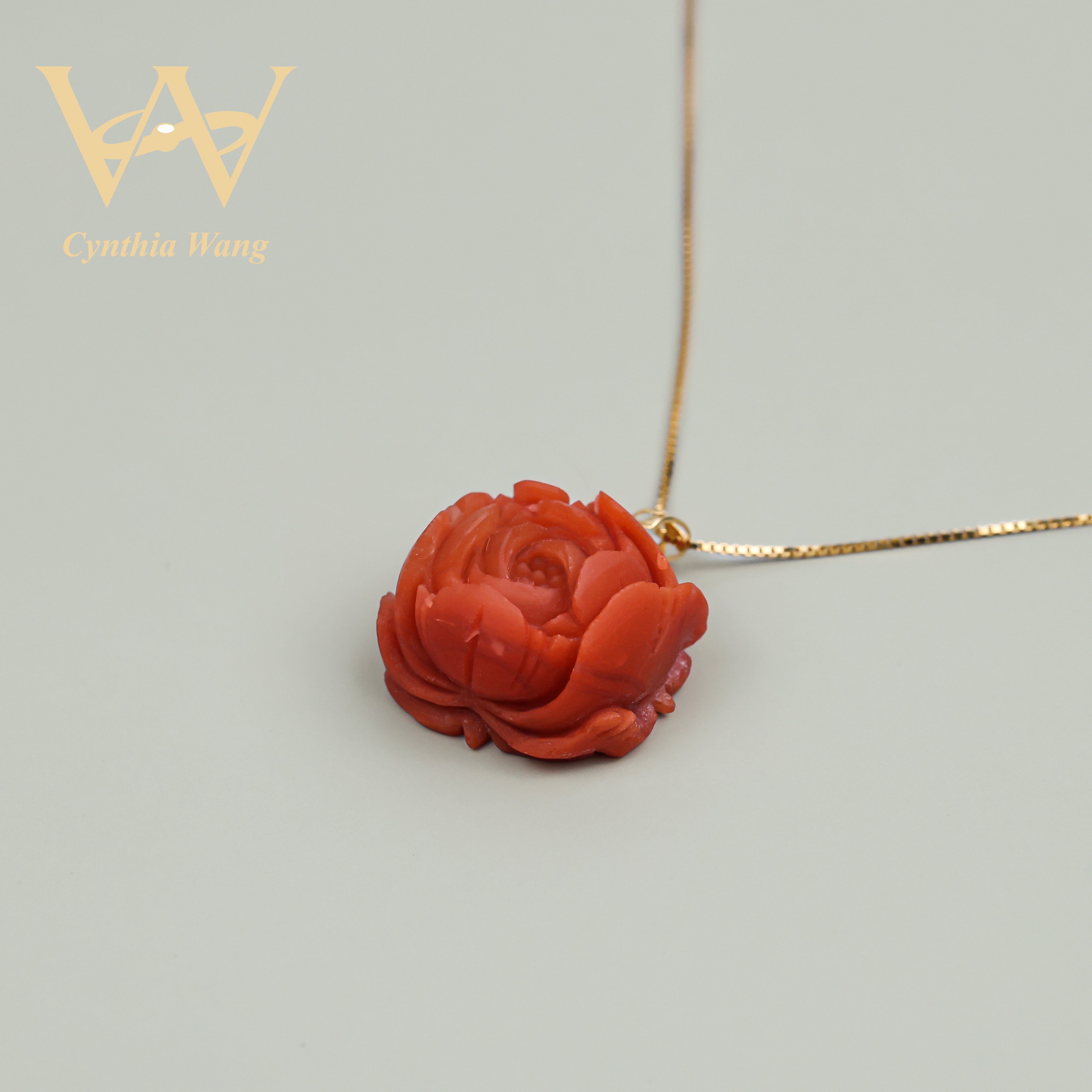 'Rose Lover' Carnelian Necklace